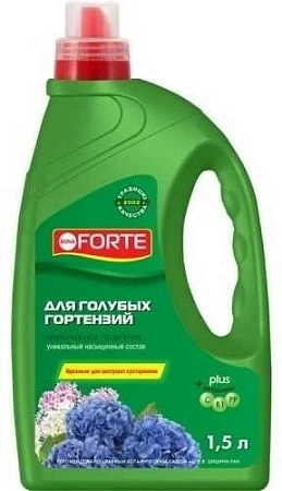 Удобрение Bona Forte для голубых гортензий, 1,5 л