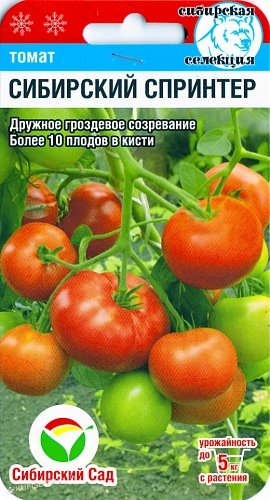 Томат Сибирский спринтер, 20 шт (Сиб Сад) Томат Сибирский спринтер, 20 шт (Сиб Сад)
