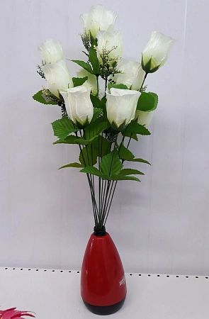 Букет роз, 14 голов (в ассорт.), 65 см.