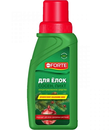 Удобрение Bona Forte для новогодних елей, сосен, пихт (285 мл)