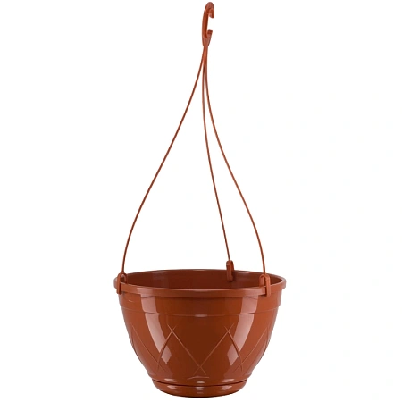 Горшок ЛИЛИЯ ПОДВЕСНАЯ терракотовый, 4 л