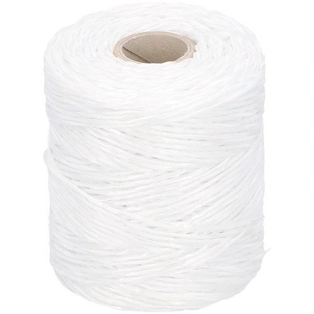 Шпагат белый крученый 100 м 1000 текс