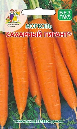 Морковь Сахарный гигант, гелевое драже (УД)