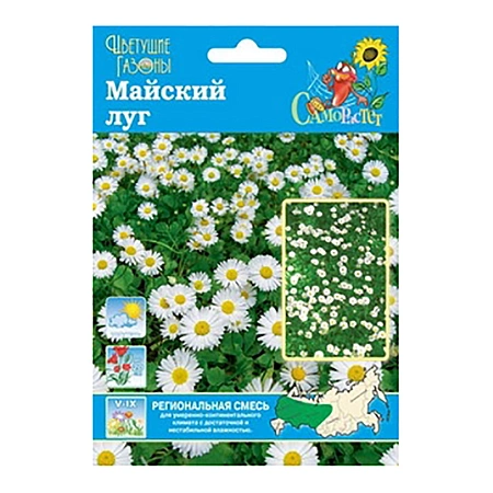 Газон цветущий Майский луг, 30 г