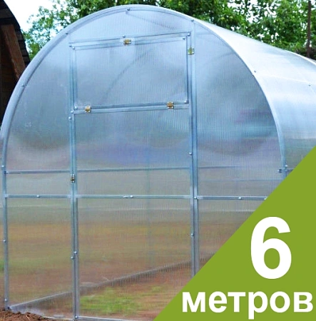 Теплица &quot;Компакт&quot;, из трубы 20x20 - 6 метров