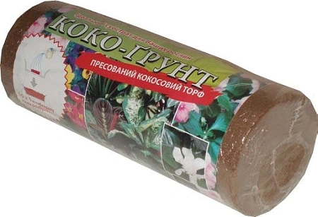 Коко-грунт 0,65 кг диски