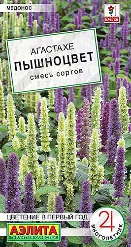 Агастахе Пышноцвет, смесь сортов 0,1 г (Аэлита) Агастахе Пышноцвет, смесь сортов 0,1 г (Аэлита)