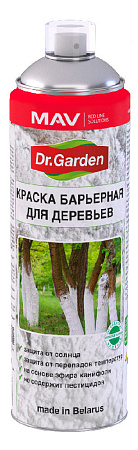 Краска барьерная для деревьев MAV Dr.Garden, аэрозоль 650 мл