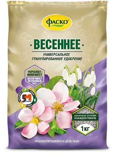Удобрение ФАСКО Весна 1 кг Удобрение ФАСКО Весна 1 кг