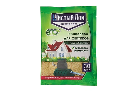 Средство для септиков и дачных туалетов Чистый дом 75 г