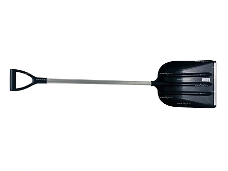 Лопата пластмассовая Эверест с алюм. черенком и V ручкой Лопата пластмассовая Эверест с алюм. черенком и V ручкой