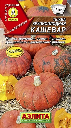 Тыква крупноплодная Кашевар, 2 г