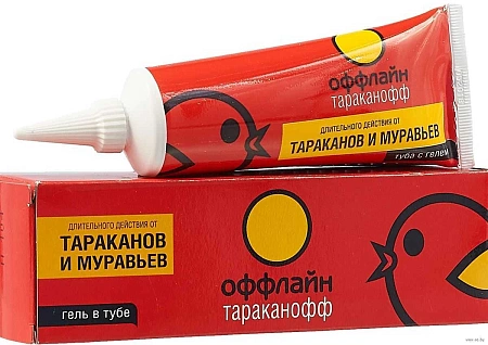 Тараканофф гель от тараканов и муравьев, 75 мл