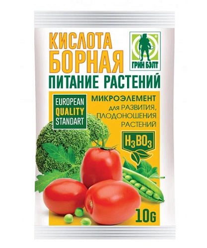 Борная кислота, 10 г (Грин Бэлт) Борная кислота, 10 г (Грин Бэлт)
