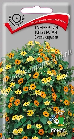 Тунбергия крылатая Смесь окрасок 0,5 г