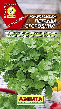 Кориандр овощной Петруша огородник, 3 г (АЭЛИТА)