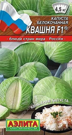 Капуста белокочанная Квашня F1, 0,1 г (АЭЛИТА)