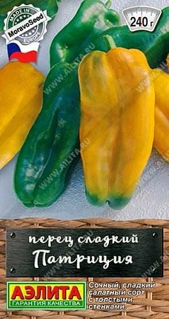 Перец сладкий Патриция 20 шт (АЭЛИТА) Перец сладкий Патриция 20 шт (АЭЛИТА)