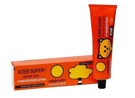 Клей Грызунофф оффлайн Super Plus, 135 г