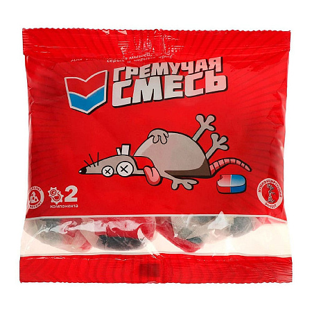 Гремучая смесь, микс тесто-брикеты 200г