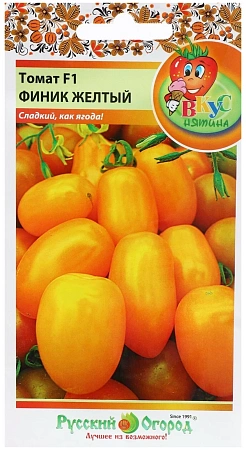 Томат Финик Желтый F1 15 шт (Русский огород)