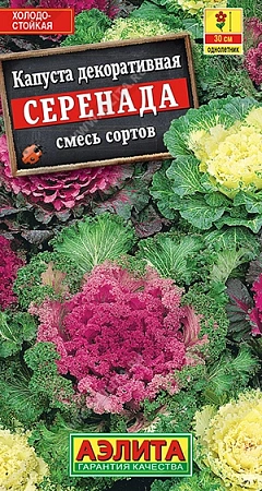 Капуста декоративная Серенада 0,1 г (АЭЛИТА) Капуста декоративная Серенада 0,1 г (АЭЛИТА)
