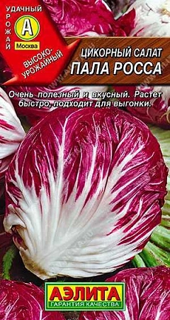 Салат Пала Росса (цикорий), 0,5 г (АЭЛИТА) Салат Пала Росса (цикорий), 0,5 г (АЭЛИТА)