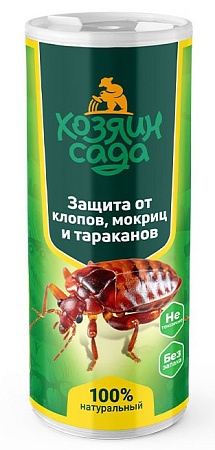 Средство садовое Хозяин сада Защита от клопов, мокриц и тараканов, 150 г