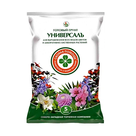 Грунт Скорая помощь универсальный, 5 л