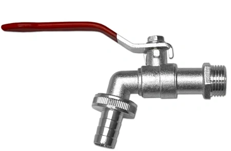 ФК3 Кран для шланга 1/2&quot;, проход 1/2&quot;, резьба 1/2&quot;