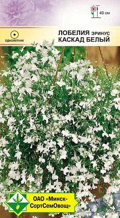 Лобелия эринус Каскад белый 0,05 г (МССО) Лобелия эринус Каскад белый 0,05 г (МССО)
