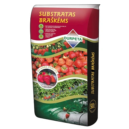 Грунт "Durpeta" для клубники, 50 л Грунт "Durpeta" для клубники, 50 л
