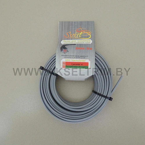 Леска для триммера 3,3*15 звезда MITA Леска для триммера 3,3*15 звезда MITA