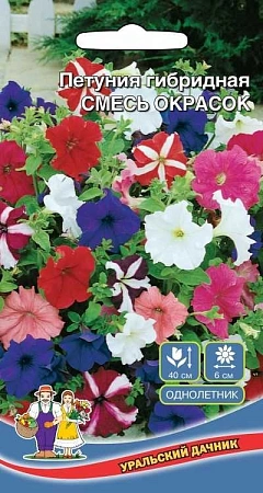 Петуния Смесь окрасок гибридная (УД) Петуния Смесь окрасок гибридная (УД)