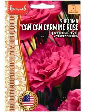 Эустома Can Can Carmine Rose, 4 шт