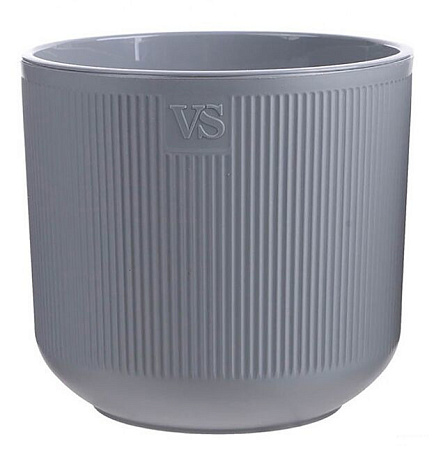 Горшок с дренажной системой Росси VipSet серый, 1,9 л