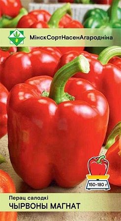 Перец сладкий Чырвоны магнат, 15 шт (МССО) Перец сладкий Чырвоны магнат, 15 шт (МССО)