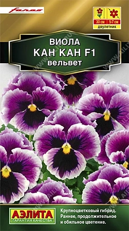 Виола Кан Кан F1 вельвет, 7 шт Виола Кан Кан F1 вельвет, 7 шт
