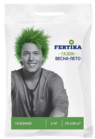 Удобрение Фертика газонное весна-лето (5 кг) Удобрение Фертика газонное весна-лето (5 кг)