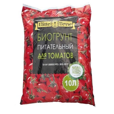Биогрунт питательный для томатов, 10 л Биогрунт питательный для томатов, 10 л