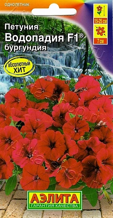 Петуния Водопадия F1 бургундия, 7 шт Петуния Водопадия F1 бургундия, 7 шт