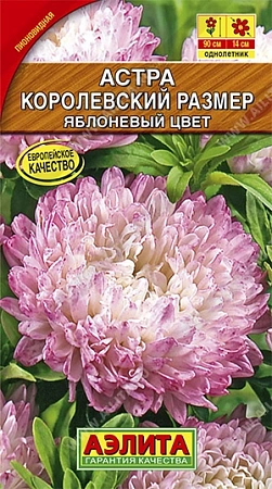 Астра Королевский размер яблоневый цвет 0,1 г Астра Королевский размер яблоневый цвет 0,1 г