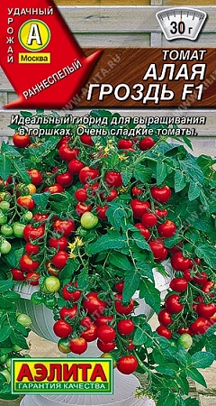 Томат Алая гроздь F1, 10 шт (АЭЛИТА)
