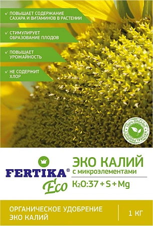 Удобрение ЭКО Калий, 1 кг