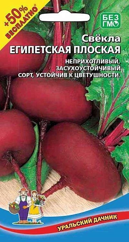 Свекла Египетская плоская (+50% бесплатно) (УД) Свекла Египетская плоская (+50% бесплатно) (УД)