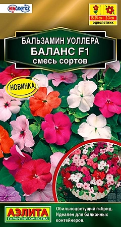 Бальзамин Баланс F1 смесь, 7 шт