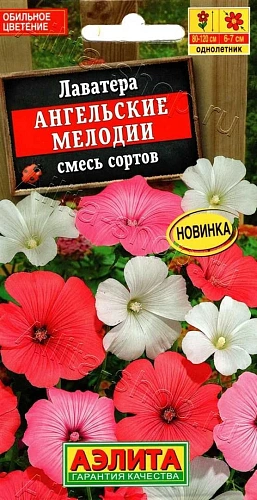 Лаватера Ангельские мелодии, смесь сортов 0,3 г (Аэлита) Лаватера Ангельские мелодии, смесь сортов 0,3 г (Аэлита)