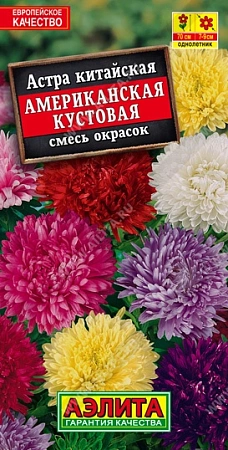 Астра Американская кустовая 0,2 г (Аэлита) Астра Американская кустовая 0,2 г (Аэлита)