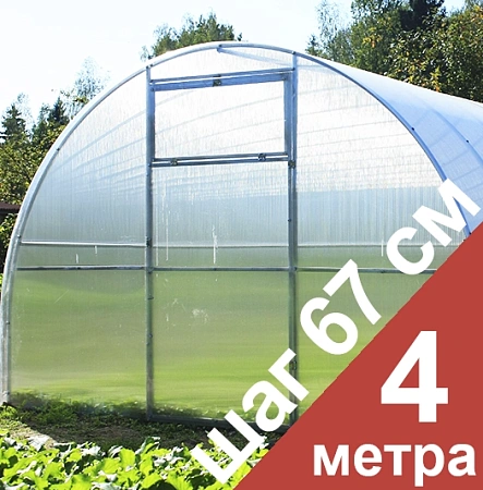 Теплица &quot;Титан&quot; 40x20, 4 м - шаг 67 см (Агросфера)