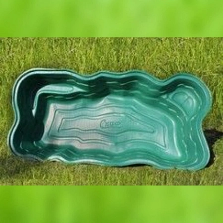 Пруд 1700 л. 3250х1700х600мм зеленый